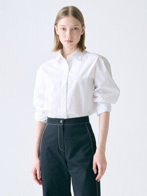 [Shirt&Blouse] Basic Cotton Shirt_3color