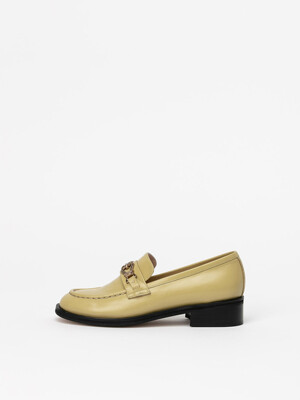 Sourdough Loafers in Textured Yellow Jasmine