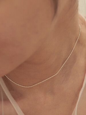 romantic silver925 ITARY chain Necklace