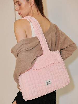 Croiffle shoulder bag_ Pink