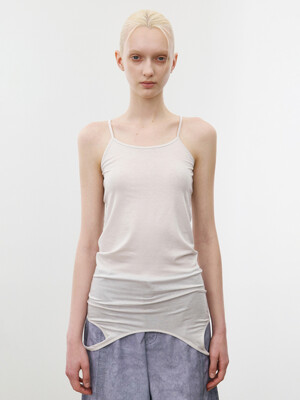 TWO-WAY SLEEVELESS, L/GRAY