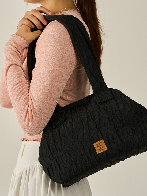 토트백,숄더백 - 볼삭 (BOLSAC) - New Bollo bag_Black