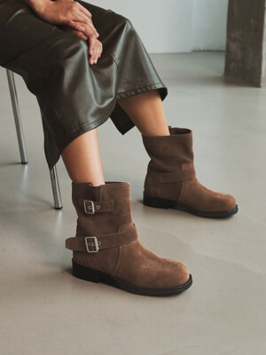 문 바이커 앵클 부츠 Moon Biker Ankle Boots 23S55CO