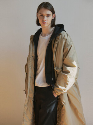 M-65 Fishtail Bomber Jacket Padding Coat(3col)