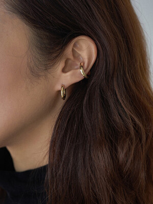 OT BASIC 3 EARRINGS SILVER/VERMEIL