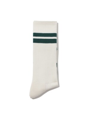 stripe sports socks_CALAX24219WHX