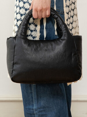 BAILEY soft medium tote bag_Black