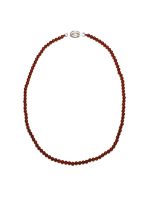 Red onyx necklace