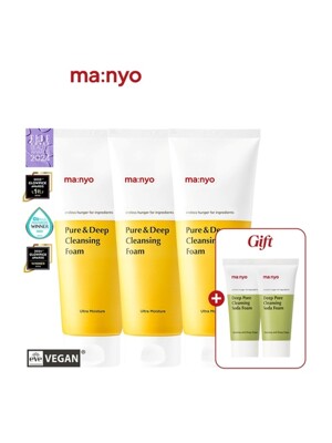 [1+1+1] 퓨어&딥 클렌징 폼 200ml (+40ml 추가증정)