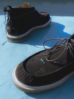 Bison moc boot / Dark brown