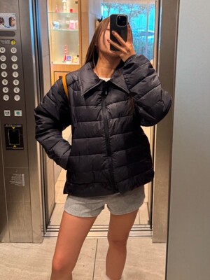 Wellon Down Jacket 블랙