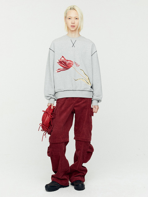 【YESEYESEE】Y.E.S TRICK SWEATSHIRTS / VIOLET MUSINSA | YESEYESEE YES Washed Single Hoodie Deep Purple