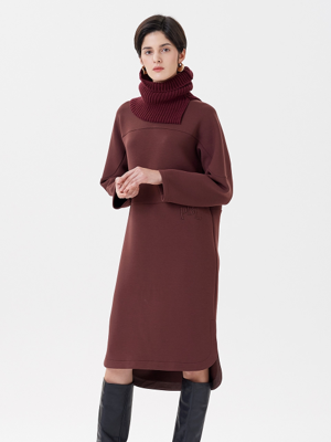 TURTLE KNIT ONE-PIECE WINE