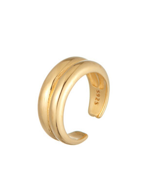 Donna Two Line Ring