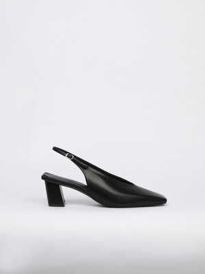 Remi Slingback Leather Black