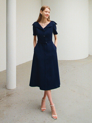 S Victoria Half-sleeve Dress