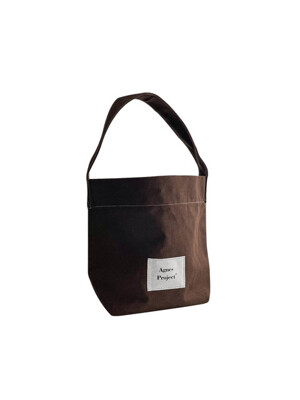 Peanut Tote Bag (Brown)