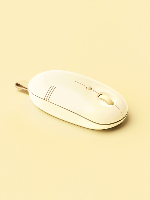 디지털기기 - 엑토 (actto) - 디자인 테일 저소음 USB 무선 마우스 AWM-01