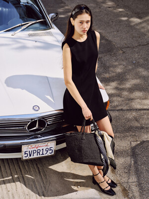 [Drama Signature] Fitted Mini Dress_2color