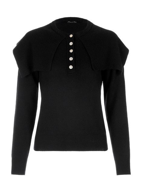 니트 - 마레디마리 (Mare di mari) - Marin Knit Top Black