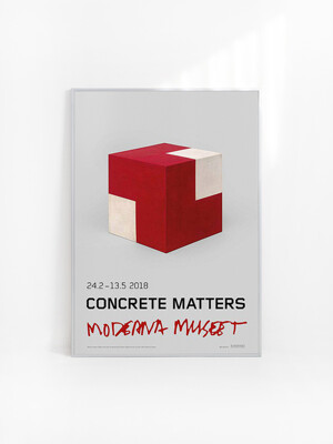 [윌리스 데 카스트로] Concrete Matters (액자 포함) 70 x 100 cm