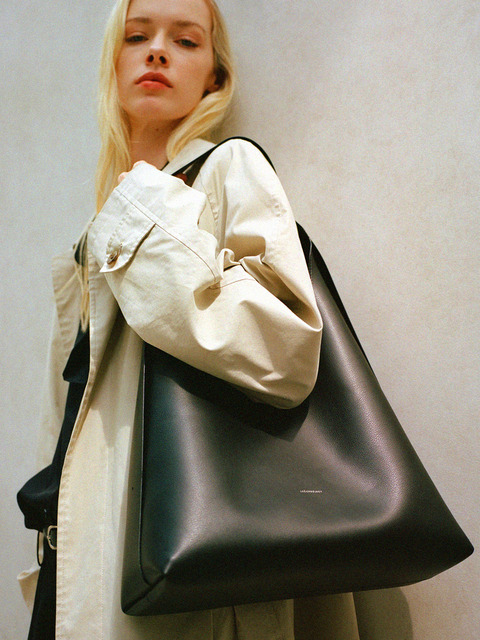 토트백,에코/캔버스백,숄더백 - 레크프로젝트 (LECC PROJECT) - LOG BIG HOBO BAG - Artificial Leather_ 4 colors