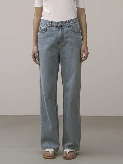 던스트]LINEAR STRAIGHT JEANS CLASSIC BLUE_UDPA3A211B2