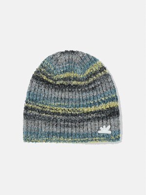 Boucle Multi Beanie Grey