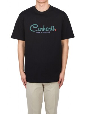 CARHARTT WIP 칼하트윕 파라다이스 스크립트 남성 반팔티셔츠 I033948 89XX