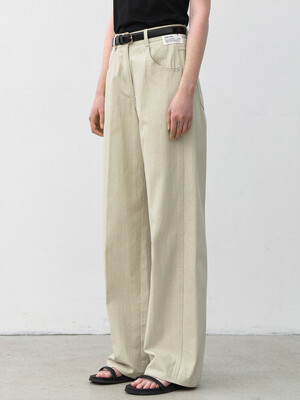 ESSENTIAL COTTON TWILL PANTS(PT-5656)