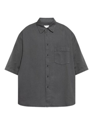 25SS 르메르 반팔 셔츠 SH1174LD1041714 CARBON BLUE DOM