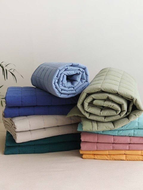 오리고 셔벗 면 누빔 사계절 침대패드 8color 2size