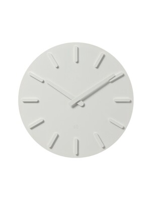 오브제 벽시계 X020 화이트