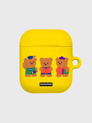 Smart bear friends-yellow(Hard air pods)