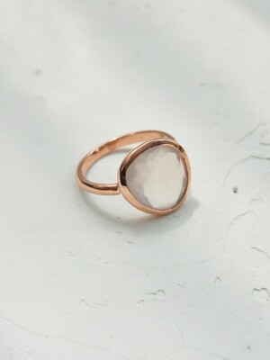 rose stone ring