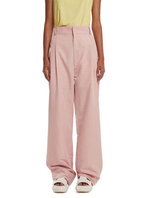 Wide-Leg Trousers_Pink