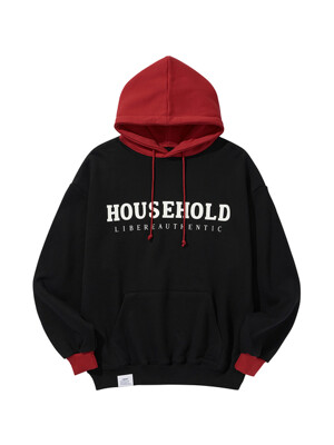 H LOGO HOODIE / BLACK