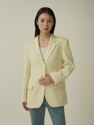 Blume Tweed Jacket [Yellow]