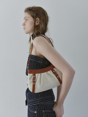 HARNESS BAG, IVORY+PICANTE