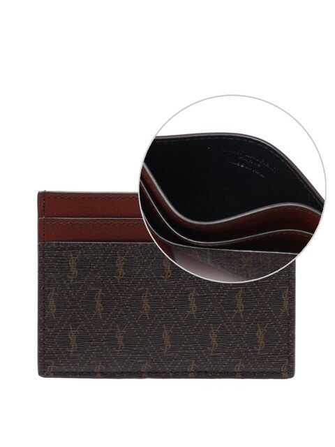 럭셔리백 - 생 로랑 (Saint Laurent) - 23SS 남성 르 모노그램 카드지갑 (647148_FABLK_2166_23S)