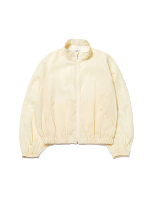 Valentine Summer Windbreaker Jumper - Cream