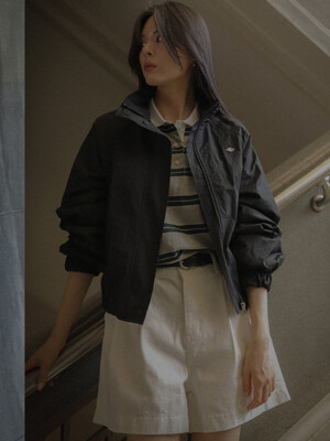 [단독]Crispy compact wind breaker jumper[2color]