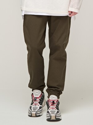 CB RELAX FIT JOGGER PANTS  (KHAKI)