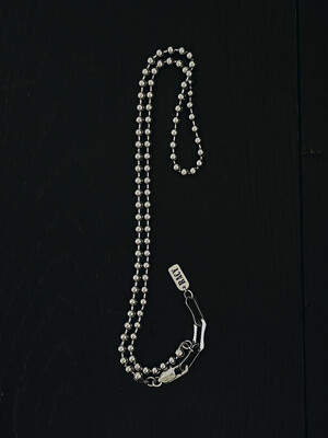 Vivid Ball&Chain Necklace