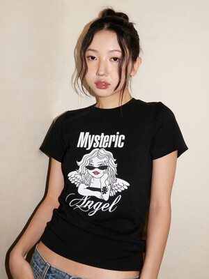 Mysteric Angel T-Shirts, Black