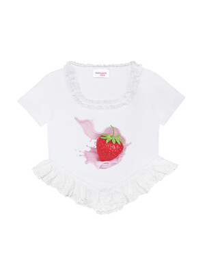 Lace tshirts_strawberry