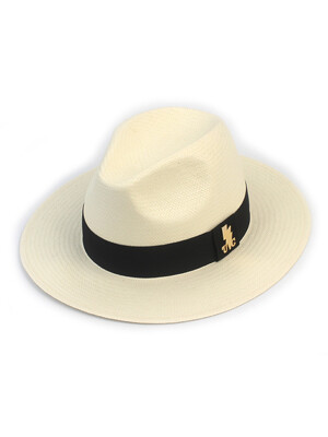 Summer Basic Line Ivory Fedora 여름페도라