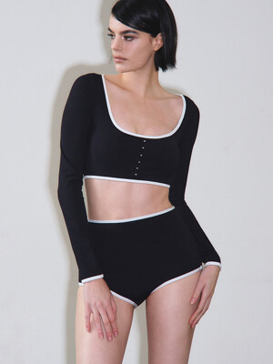볼 라인 클래식 비키니브라 (Black)