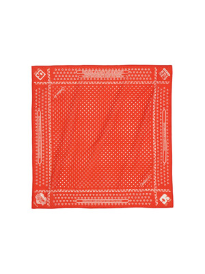 CENTAUR ARCHIVE SMALL BANDANA_RED