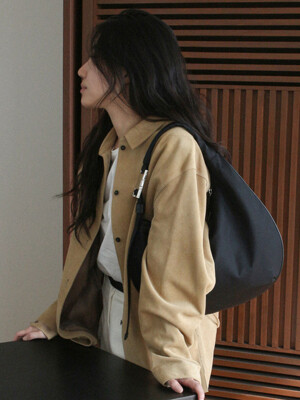 [단독]UNBALANCE HOBO BAG_nylon black